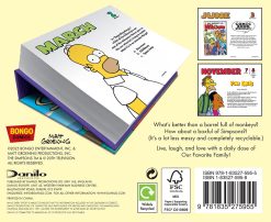 Alternative view of The Simpsons 2027 Boxed Desk Calendar