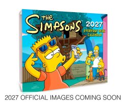 The Simpsons 2027 Boxed Desk Calendar