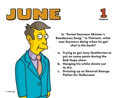 The Simpsons 2027 Boxed Desk Calendar - Image 4