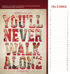 Liverpool FC 2027 Desk Easel Calendar - Image 3