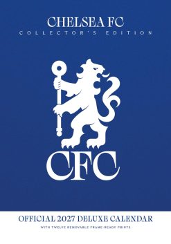 Chelsea FC 2027 A3 Deluxe Wall Calendar