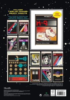 Alternative view of Doctor Who Classic 2027 A3 Deluxe Wall Calendar