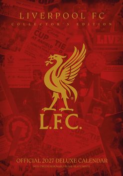 Liverpool FC 2027 A3 Deluxe Wall Calendar