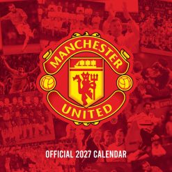 Manchester United FC Legends 2027 Square Wall Calendar