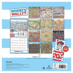 Alternative view of Where's Wally 2027 Square Wall Calendar