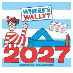 Where's Wally 2027 Square Wall Calendar