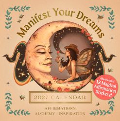 Manifest Your Dreams 2027 Square Wall Calendar
