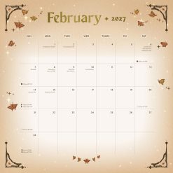 Manifest Your Dreams 2027 Square Wall Calendar - Image 5