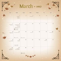 Manifest Your Dreams 2027 Square Wall Calendar - Image 6