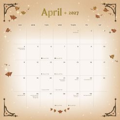 Manifest Your Dreams 2027 Square Wall Calendar - Image 7