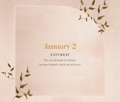 Yoga Magic 2027 Boxed Desk Calendar - Image 5