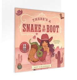 There's a Snake in My Boot 2027 Square Wall Calendar - Image 3