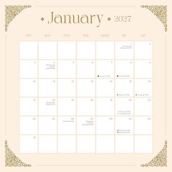 Fairytale 2027 Square Wall Calendar - Image 4