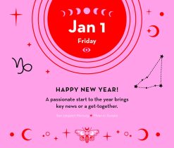 Astrology 2027 Boxed Desk Calendar - Image 3