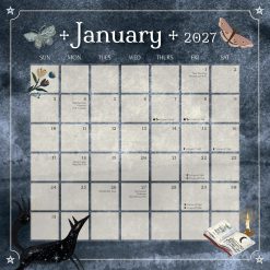 Seasons of the Witch 2027 Square Wall Calendar - Image 5