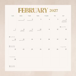 Yoga Magic 2027 Square Wall Calendar - Image 6