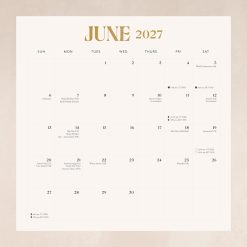 Yoga Magic 2027 Square Wall Calendar - Image 12