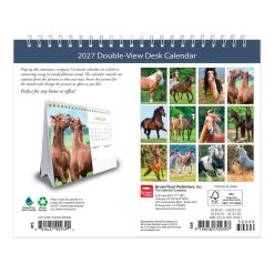 Alternative view of Horse Lovers 2027 Double View Easel
