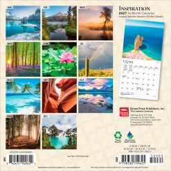 Alternative view of Inspiration 2027 Mini Square Wall Calendar