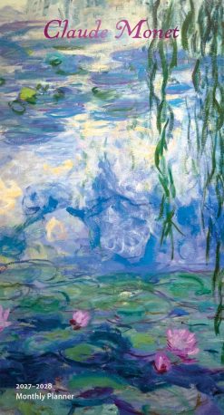 Monet, Claude 2027 Pocket Planner FOIL Wall Calendar