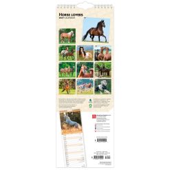 Alternative view of Horse Lovers 2027 Slimline Wall Calendar