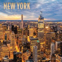New York City 2027 Square FOIL Wall Calendar