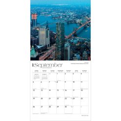 New York City 2027 Square FOIL Wall Calendar - Image 4