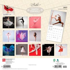 Alternative view of Ballet 2027 Square FOIL Wall Calendar