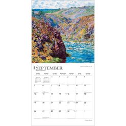 Monet, Claude 2027 Square FOIL Wall Calendar - Image 4