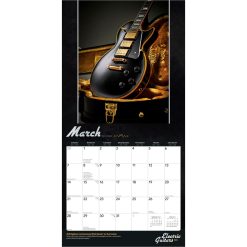 Electric Guitars 2027 Square FOIL Wall Calendar - Image 3