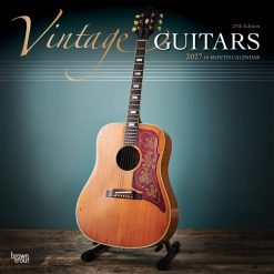 Vintage Guitars 2027 Square FOIL Wall Calendar