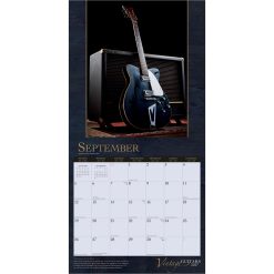 Vintage Guitars 2027 Square FOIL Wall Calendar - Image 4