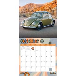 Love Bug 2027 Square Motor Club Wall Calendar - Image 4