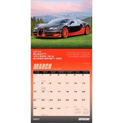 Supercars 2027 Square Motor Club Wall Calendar - Image 3
