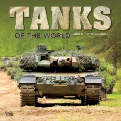 Tanks of the World 2027 Square Wall Calendar