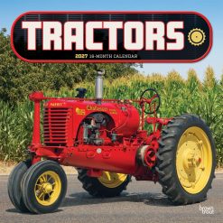 Tractors 2027 Square Wall Calendar