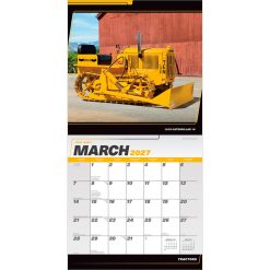 Tractors 2027 Square Wall Calendar - Image 3