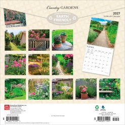 Alternative view of Country Gardens 2027 Square Wall Calendar
