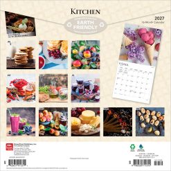 Alternative view of Kitchen 2027 Square Wall Calendar