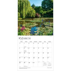 Monet's Garden 2027 Square Wall Calendar - Image 3