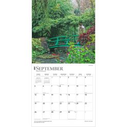Monet's Garden 2027 Square Wall Calendar - Image 4