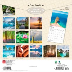 Alternative view of Inspiration 2027 Square FOIL Wall Calendar
