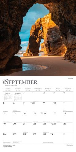 Motivation 2027 Square FOIL Wall Calendar - Image 4