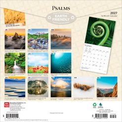 Alternative view of Psalms 2027 Square Wall Calendar