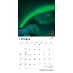 Aurora Borealis Les aurores boreales 2027 Square Wall Calendar - Image 3
