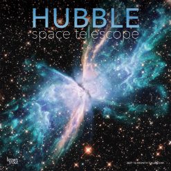 Hubble Space Telescope 2027 Square FOIL Wall Calendar