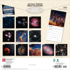 Alternative view of James Webb Space Telescope 2027 Square Wall Calendar
