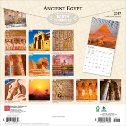 Alternative view of Ancient Egypt 2027 Square Wall Calendar