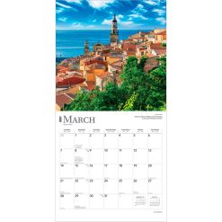 France La France 2027 Square ENGLISH FRENCH FOIL Wall Calendar - Image 3