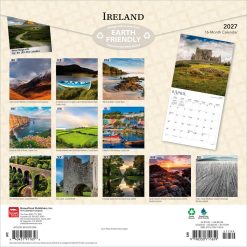 Alternative view of Ireland 2027 Square Wall Calendar